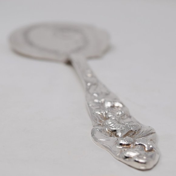 Raimond Tomato Server Silverplate Ornate Vintage Table Setting Vintage Floral - Picture 14 of 14